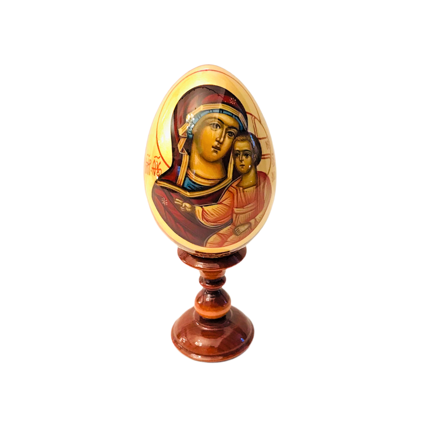 Яйцо пасхальное "Казанская икона Божией матери" 7 см